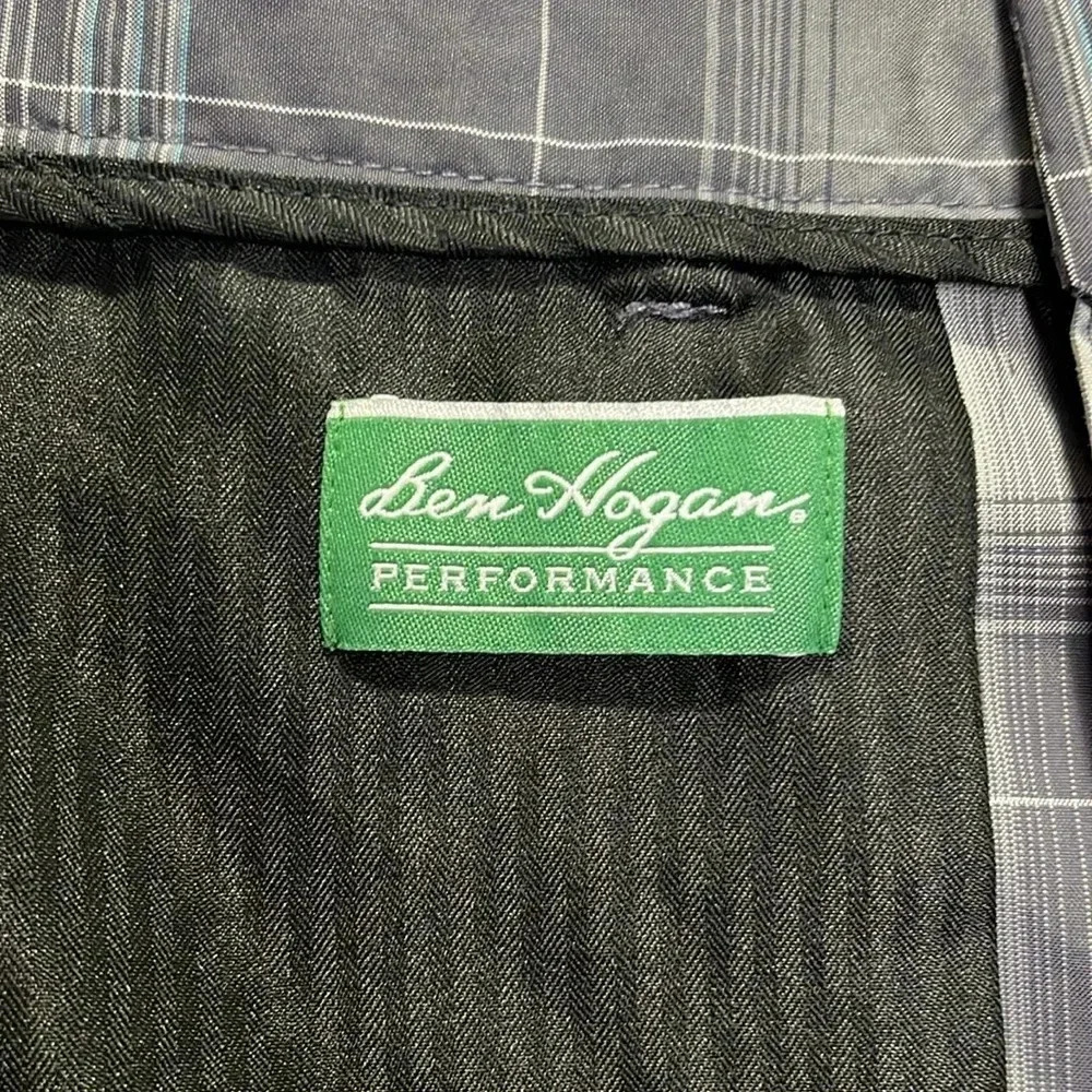 Flawed Ben Hogan performance shorts men’s size 34 plaid - Picture 6 of 7